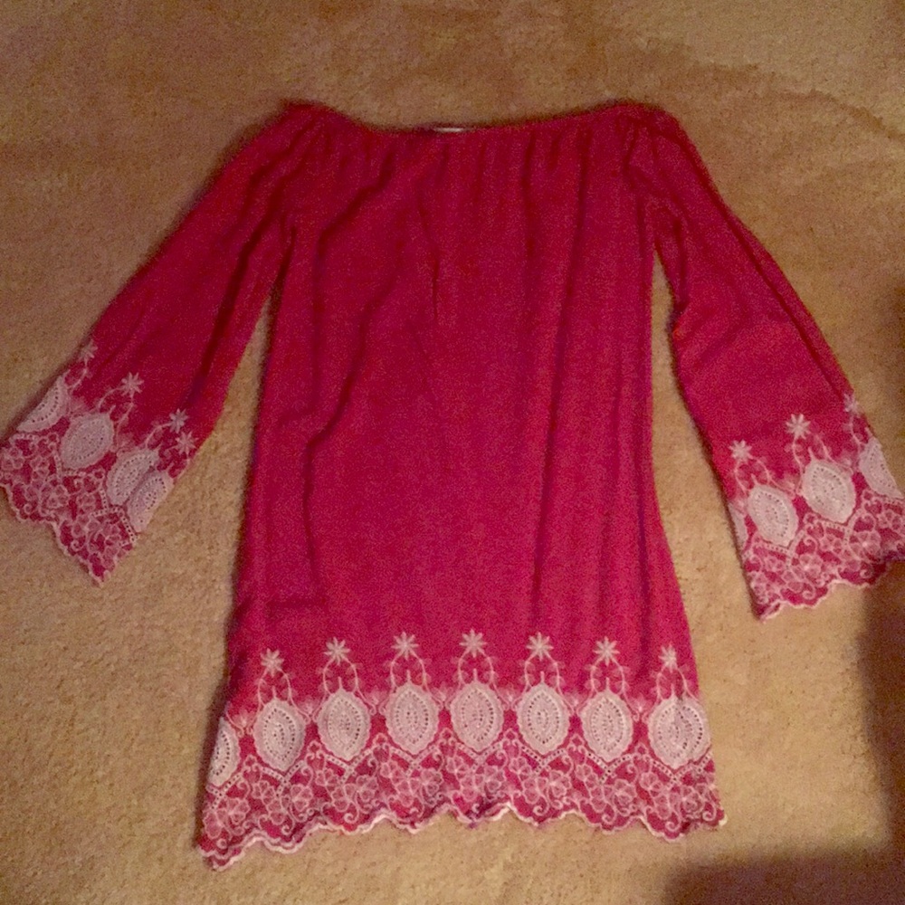 Off the shoulder dress